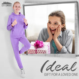 CityComfort Girls Tracksuit Set 2 Piece Jogging Bottoms and Hoodie Loungewear - Get Trend