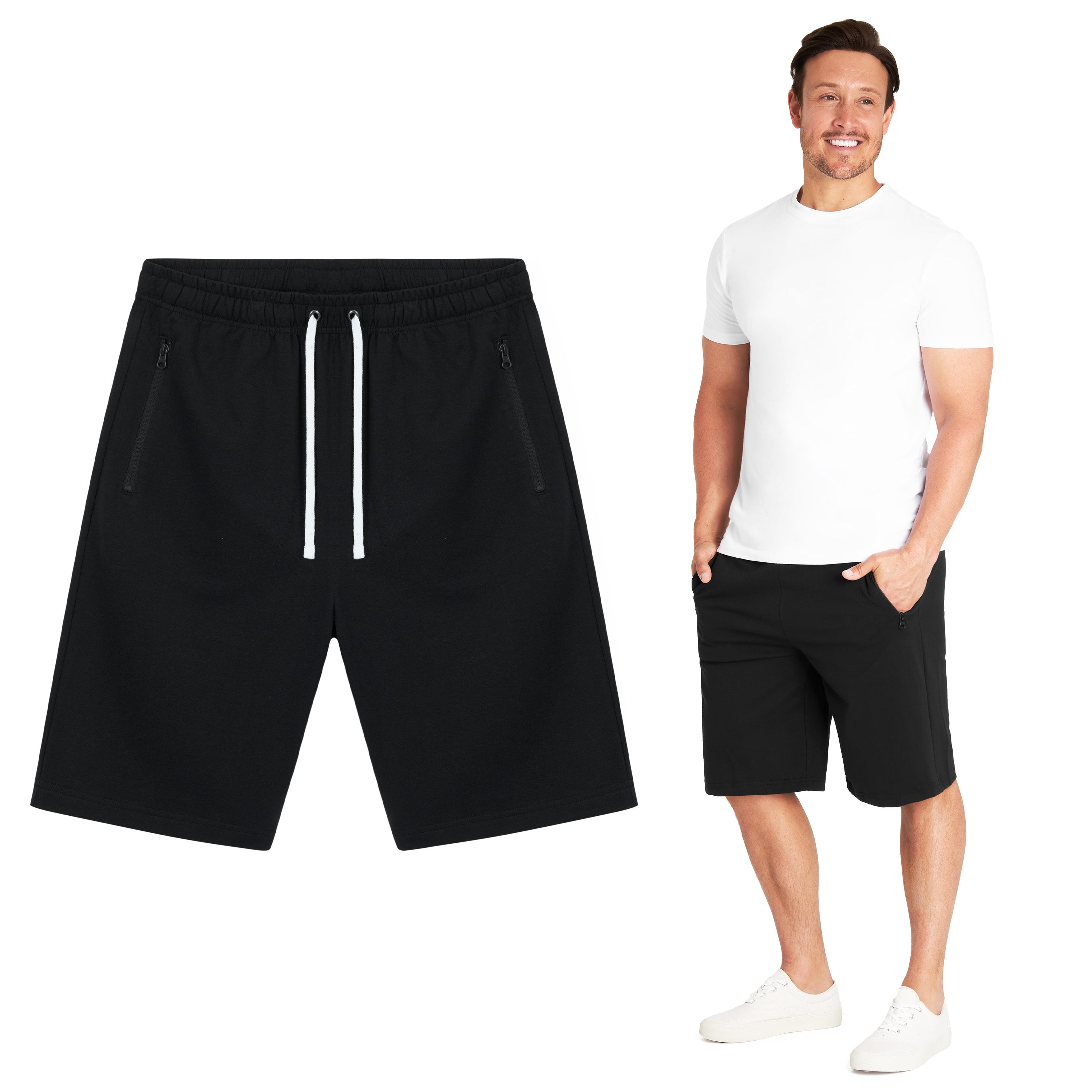 CityComfort Mens Shorts with Pockets, Running Shorts for Men - Get Trend