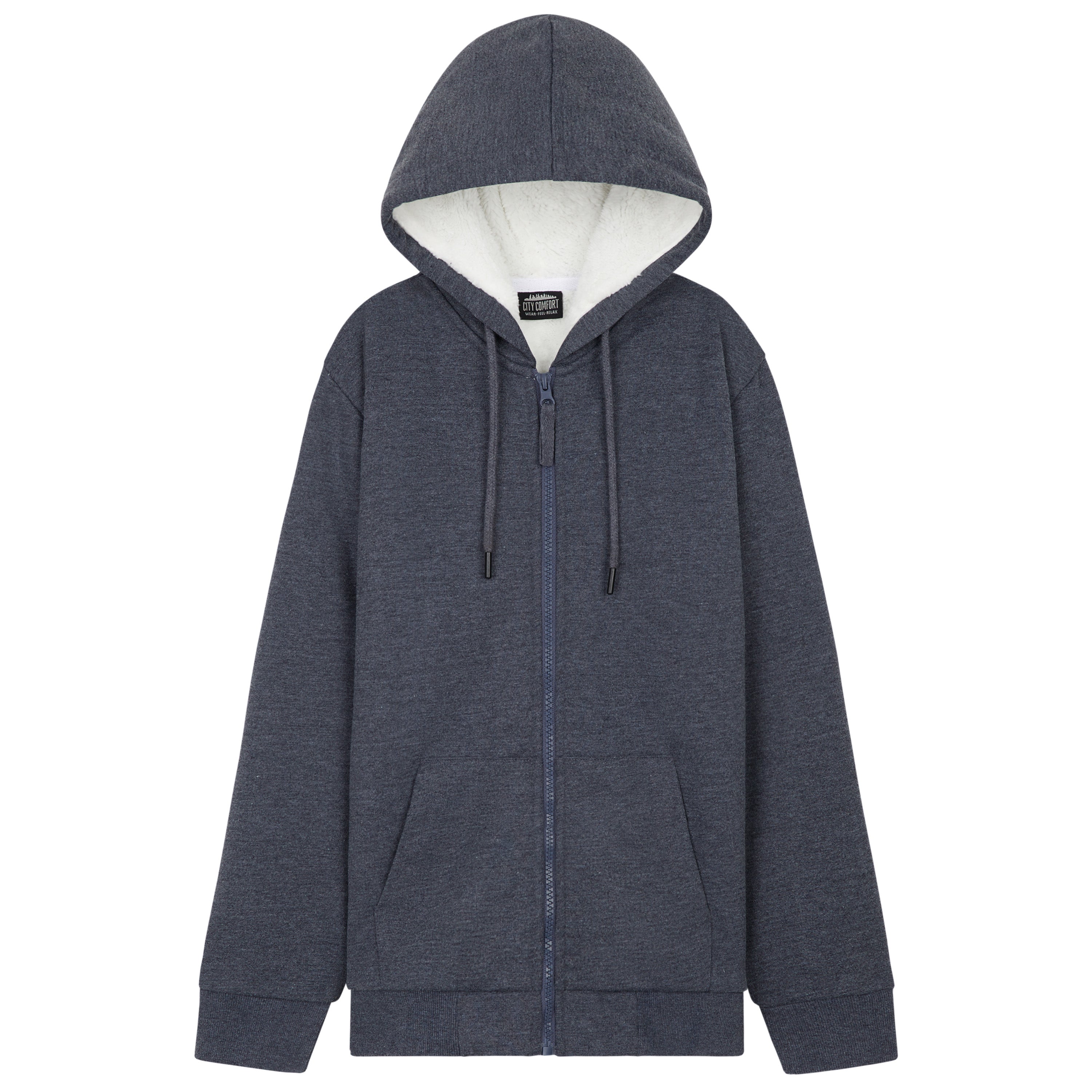 CityComfort Fleece Lined Hoodie for Kids & Teenagers - Get Trend