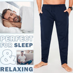 CityComfort Mens Pyjama Bottoms - Jersey Lounge Pants - Drawstring Waist - Get Trend