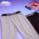 CityComfort Mens Pyjama Bottoms - Elasticated Waist - Get Trend