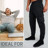 CityComfort Mens Cargo Joggers with 4 Pockets, Comfy, Casual, Stylish Sweatpants - Gifts for Him