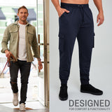 CityComfort Mens Cargo Joggers with 4 Pockets, Comfy, Casual, Stylish Sweatpants - Gifts for Him