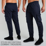 CityComfort Mens Cargo Joggers with 4 Pockets, Comfy, Casual, Stylish Sweatpants - Gifts for Him