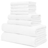 CityComfort Towel Set of 8, 100% Cotton 550GSM Absorbent Bathroom Towels Various Sizes