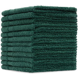 CityComfort Face Towels Set of 12, 100% Cotton 550 GSM Absorbent Bathroom Towels