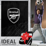 Arsenal F.C. Fleece Bed Blanket Soft Bed Throw 125 x 150cm - Gifts for Him