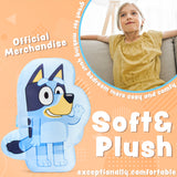 Bluey 3D Cushion Children Plush Cuddle Pillow - Kids Gifts