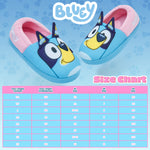 Bluey Shoes Slippers 3D Non-Slip - Bluey Warm Slippers for Kids - Get Trend