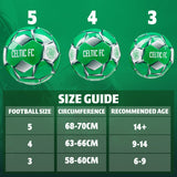 Celtic F.C. Football Soccer Ball for Adults & Teenagers - Size 3 - Get Trend