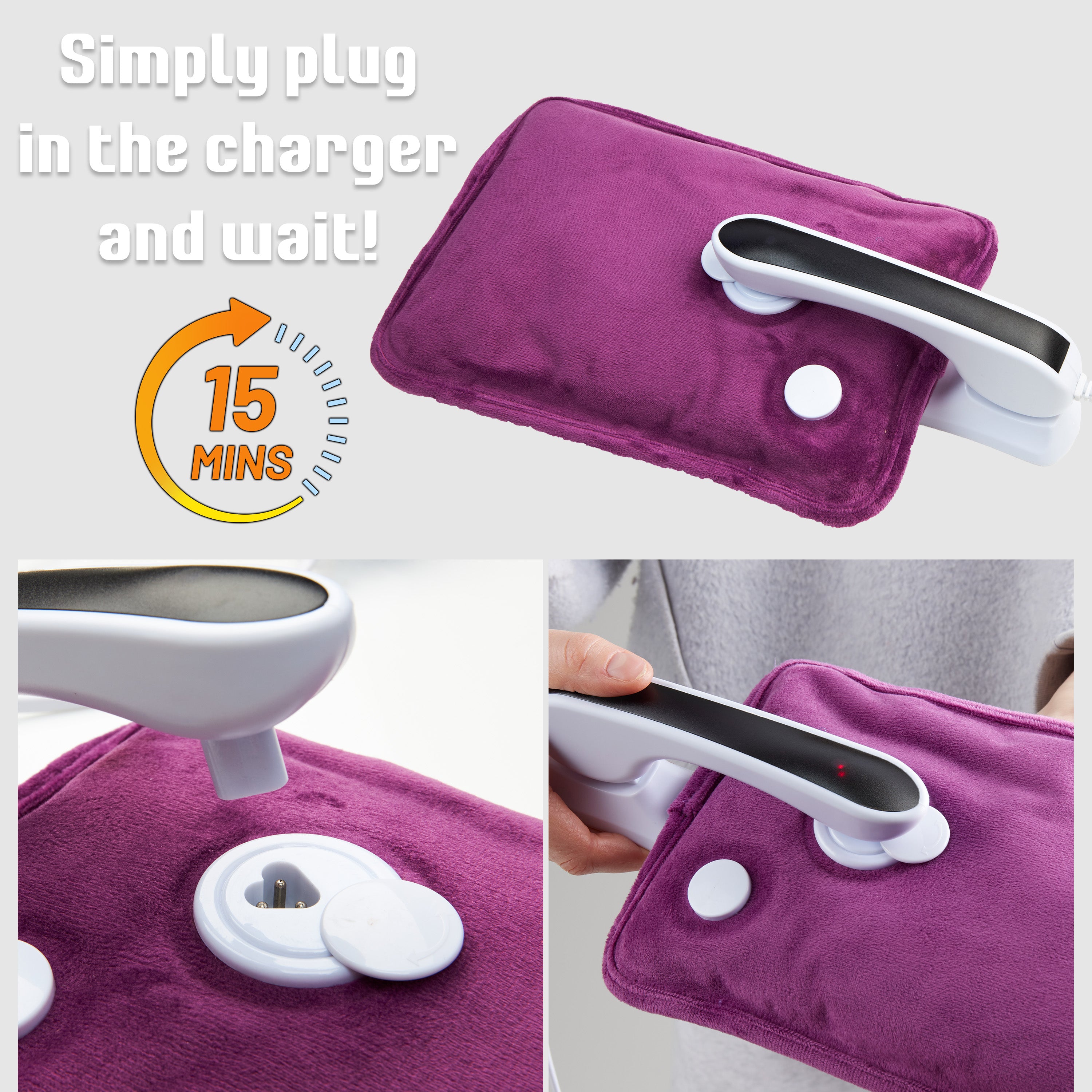 CityComfort Rechargeable Electric Hot Water Bottle - Get Trend