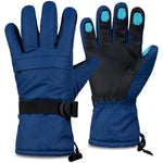 CityComfort Mens Skiing Gloves - Fleece Lined Touch Screen Gloves - Get Trend