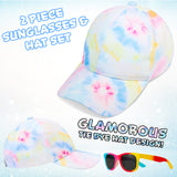 CityComfort Girls Cap and Sunglasses Set, Baseball Cap and UV Sunglasses - Multicolored - Get Trend