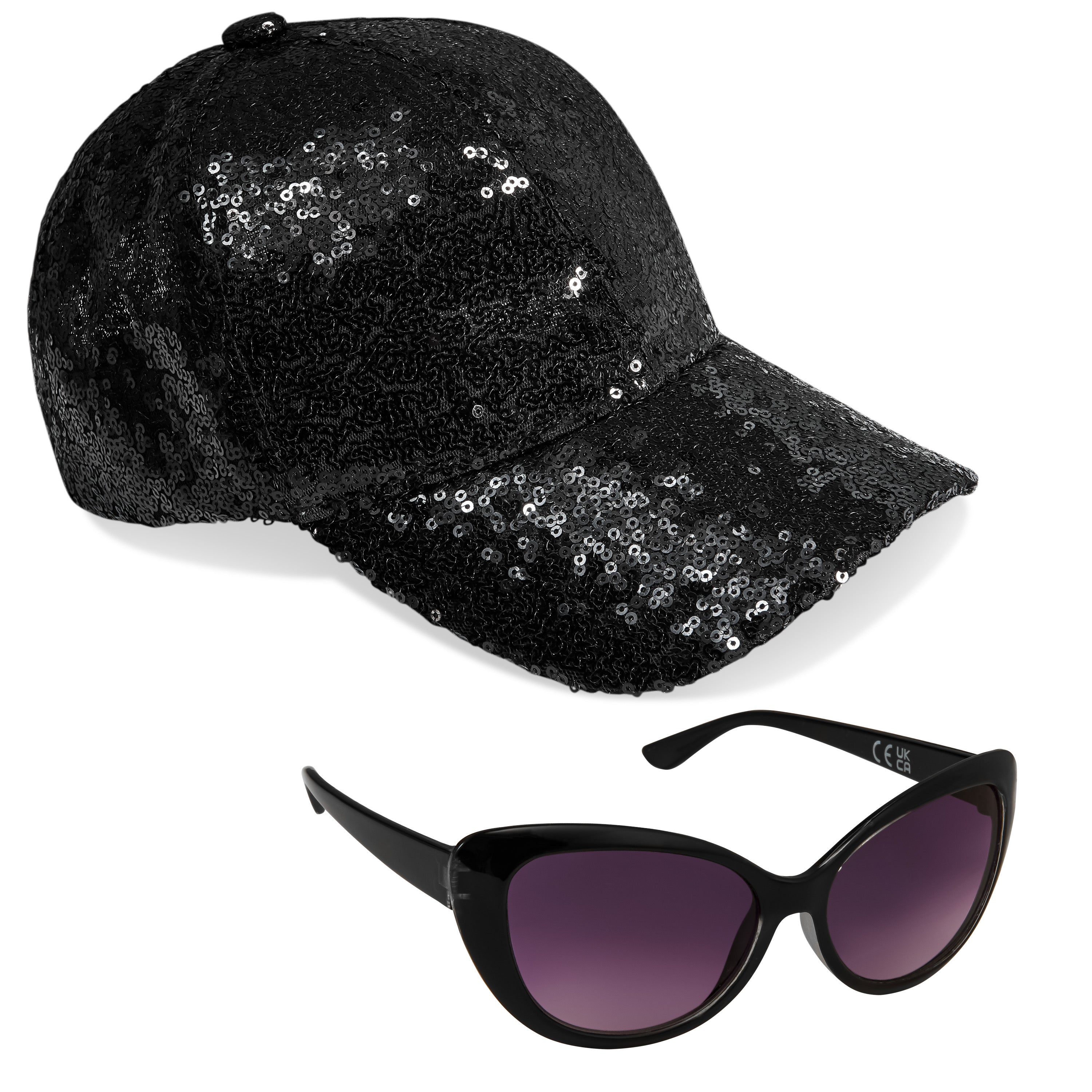 CityComfort Girls Cap and Sunglasses Set, Baseball Cap and UV Sunglasses - Get Trend