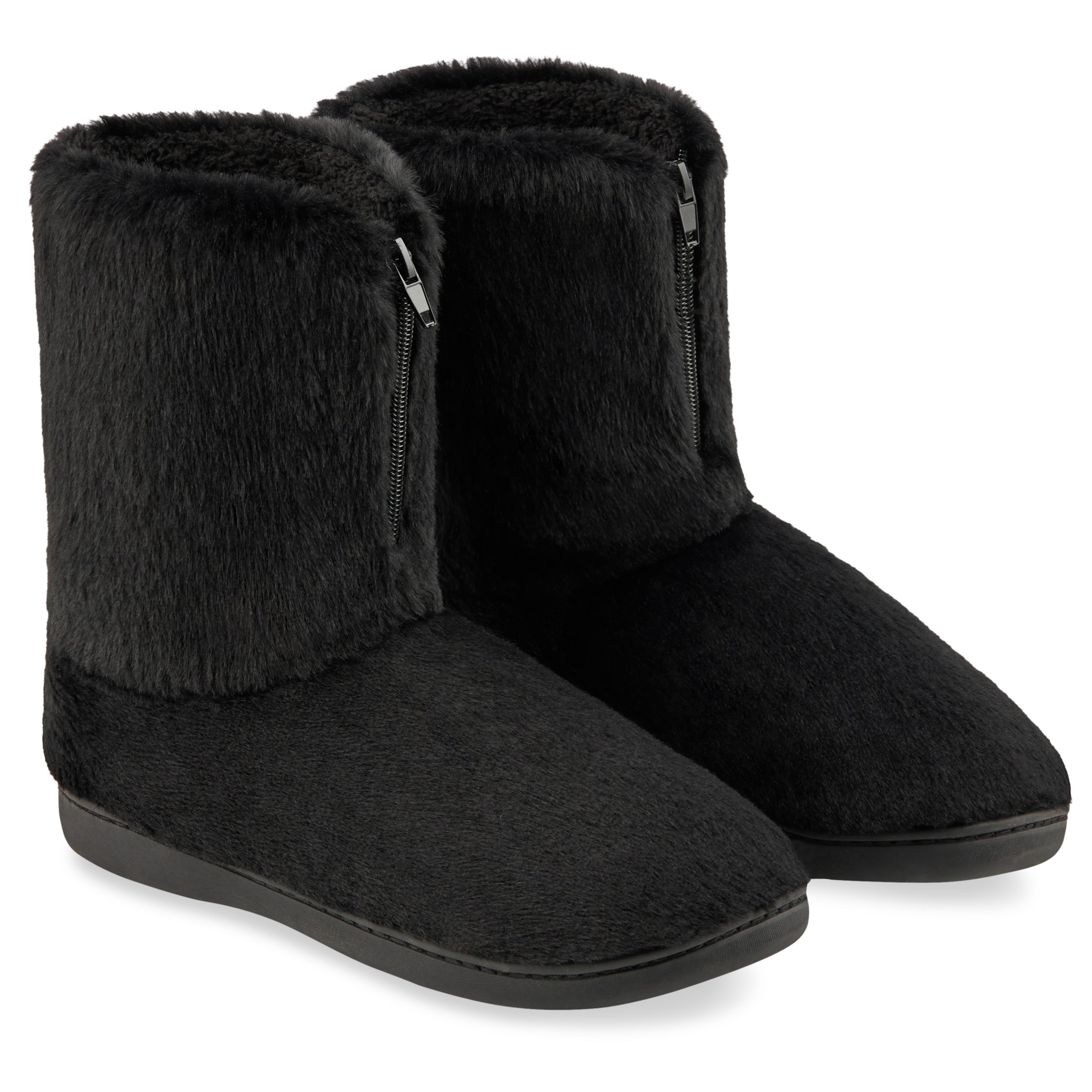 CityComfort Womens Slippers - Fluffy Boot Slippers - Get Trend