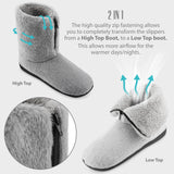 CityComfort Womens Slippers - Fluffy Boot Slippers - Get Trend