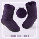 CityComfort Womens Slippers - Fluffy Boot Slippers - Get Trend