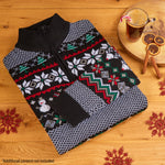 Christmas Jumpers for Men - Black/Red - Get Trend