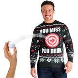 CityComfort Mens Christmas Jumper, Crew Neck Long Sleeves, Warm Funny Xmas Jumper - Gifts for Him