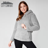 CityComfort Hoodies for Women - Fleece Hoodie for Women - Get Trend