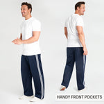 CityComfort Tracksuit Bottoms Men, Joggers with Zip Pockets Training Pants for Men - Get Trend