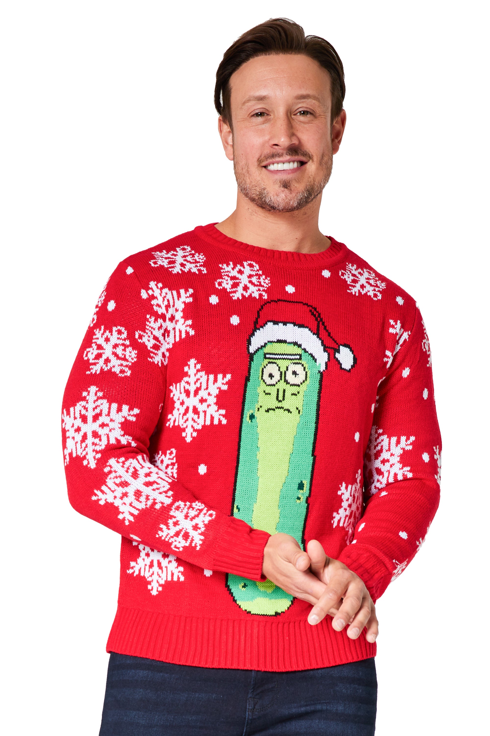 RICK AND MORTY Christmas Jumper for Men - Get Trend