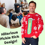 RICK AND MORTY Christmas Jumper for Men - Get Trend