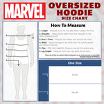 Marvel Oversized Hoodie Blanket for Men - Captain America - Get Trend