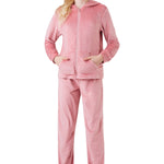 CityComfort Girls Tracksuit Set, 2 Piece Velour Hoodie and Tracksuit Bottoms Lounge Set - Get Trend