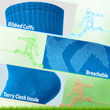 CityComfort Football Socks for Boys Girls,  High Knee Socks - Get Trend