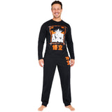 Dragon Ball Z Mens Long Pyjama Set, Soft Comfortable PJs Loungewear - Gifts for Men