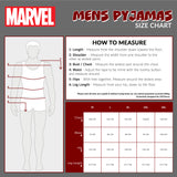 Marvel Deadpool and Wolverine Mens Pyjama Set, Soft Comfortable PJs Loungewear - Gifts for Men