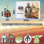 Disney Keyrings for Kids,  Mini Figures Set Keychain - Star Wars - Get Trend