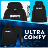 Fortnite Boys Tracksuit Set, Comfy Loungewear Activewear - Gaming Gifts for Boys