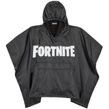 Fortnite Rain Poncho Boys Teenagers Waterproof Poncho with Hood and Fleece Lining Rainwear Packable Poncho