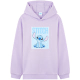 Disney Stitch Hoodie for Girls Teenagers, Reversible Sequin Design Cosy Hooded Sweatshirt - Stitch Gifts for Her