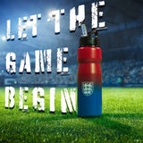 England FA Water Bottle with Straw - Metal Water Bottle for Football Fans - Get Trend