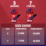 England FA Goalkeeper Gloves for Kids and Teenagers - Size 5 - Get Trend