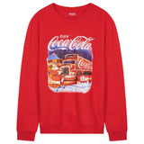 Coca-Cola Novelty Christmas Sweatshirt for Adults and Teens - Fun Festive Gifts