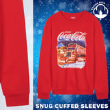 Coca-Cola Novelty Christmas Sweatshirt for Adults and Teens - Fun Festive Gifts