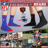 NFL Socks for Adults and Teenagers - Pack of 5 Calf Socks - Get Trend