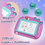 Gabby's Dollhouse Magnetic Drawing Board for Kids Magic Scribbler Erasable Toy