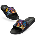 Pokemon Boys Sliders, Beach or Pool Shoes for Kids - Black/Multi - Get Trend