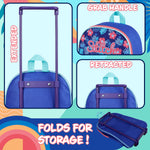 Disney Stitch Suitcase - Foldable Trolley Bag - Get Trend