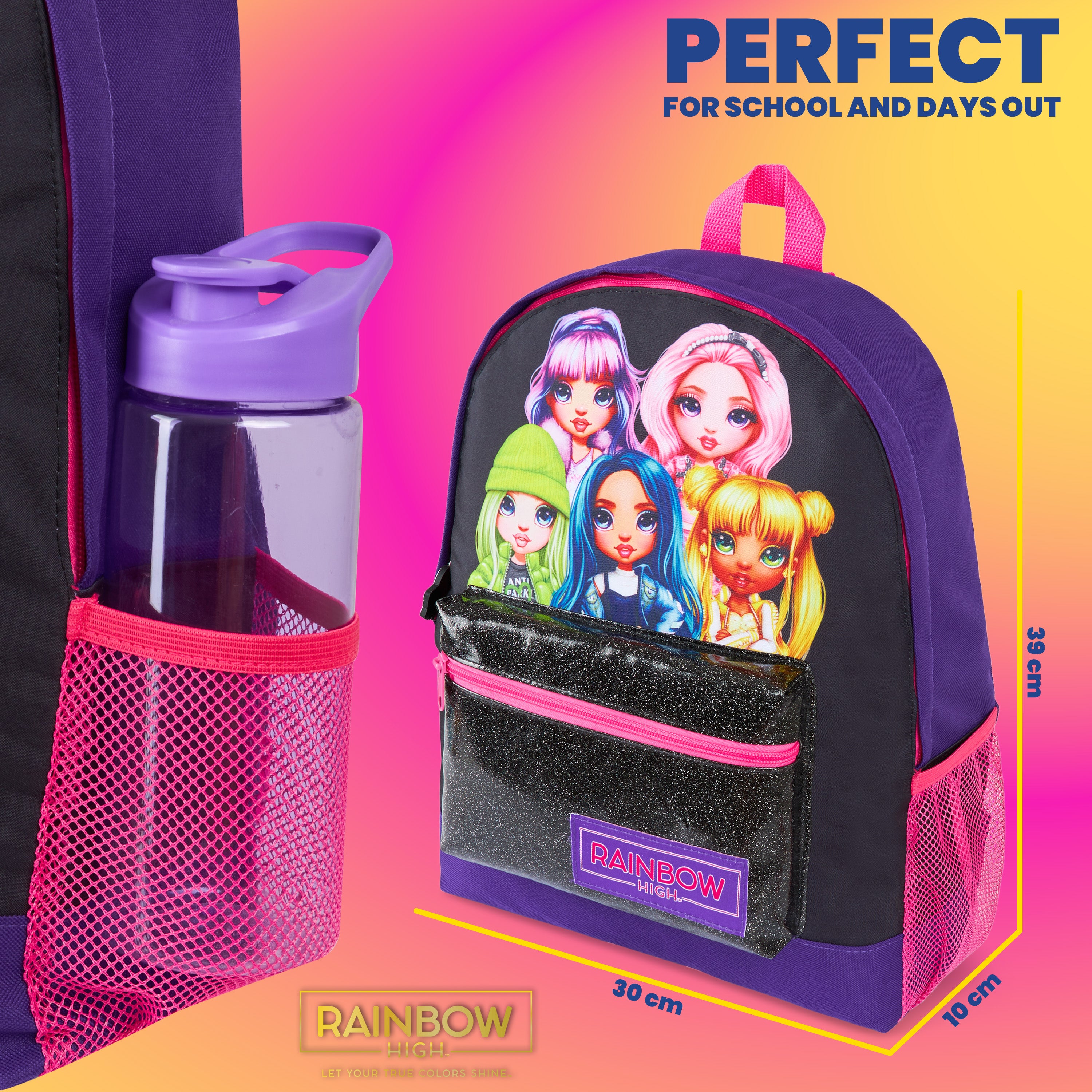 Rainbow High Girls Backpacks,  Girls Backpack - RAINBOW HIGH - Get Trend