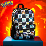 Pokemon Kids Backpack with Water Bottle Pocket for School, Sports, Travel - Anime Gifts