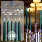 Dinner Candles - Tapered Candles Multipack   - Set of 15 - Get Trend