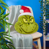 The Grinch 3D Plush Pillow Cushion for Bed, Sofa, Christmas Decor 52x34.5x10.5cm