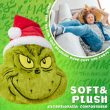 The Grinch 3D Plush Pillow Cushion for Bed, Sofa, Christmas Decor 52x34.5x10.5cm