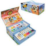 Bluey Kids Art Set 40 Plus Pieces - Colouring Sets - Get Trend